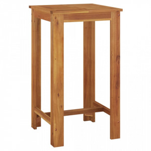 Masă de bar de grădină, 60 x 60 x 105 cm, lemn masiv de acacia - V319700V