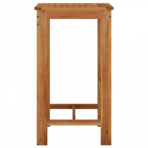 Masă de bar de grădină, 60 x 60 x 105 cm, lemn masiv de acacia - V319700V - Img 4