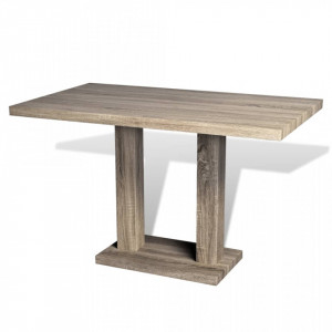 Masa de bucatarie din MDF, cu aspect de stejar - V241316V - Img 2