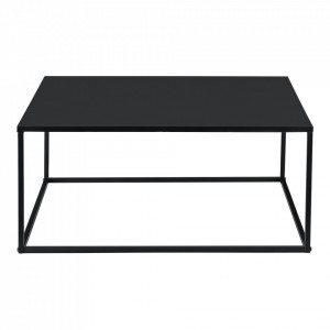 Masuta cafea, 38 x 85 x 85 cm, metal, negru - P71742609 - Img 3