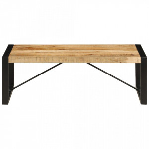 Masuta de cafea, 120x60x40 cm, lemn masiv de mango - V247424V - Img 3
