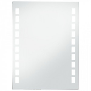 Oglinda cu LED de perete de baie, 60 x 80 cm - V144697V - Img 2