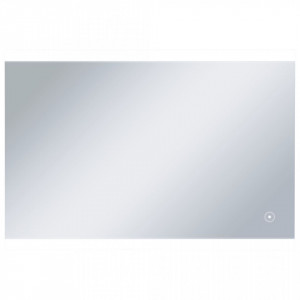 Oglinda cu LED de perete de baie cu senzor tactil, 100 x 60 cm - V144734V - Img 2