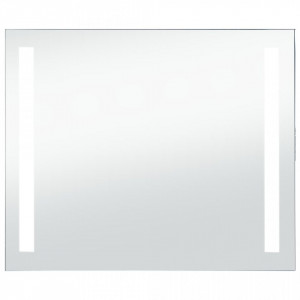 Oglinda de perete de baie cu LED, 80 x 60 cm - V144706V - Img 2