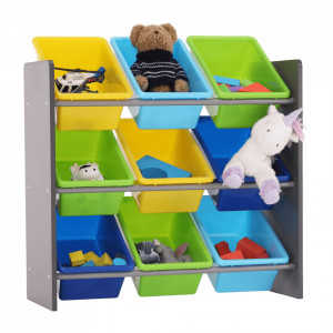 Organizator de jucării, multicolor și gri - TP274455 - Img 6