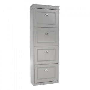 Pantofar, 4 compartimente, gri, 53x152x24 cm - TP289133 - Img 12