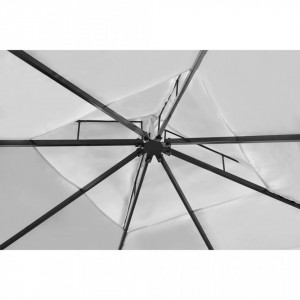 Pavilion cu acoperiș, alb-crem, 3 x 3 m - V41450V - Img 4