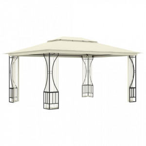 Pavilion cu plase, crem, 300 x 400 x 265 cm - V48596V - Img 4