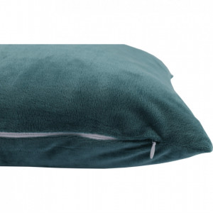 Pernă, material textil de catifea petrol, 60x60 cm - TP239005 - Img 6
