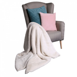 Pernă, material textil de catifea petrol, 60x60 cm - TP239005 - Img 18