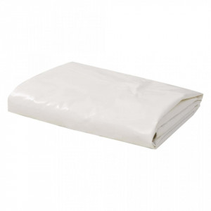 Prelata 650 g/m² 4 x 6 m alb - V43845V - Img 1