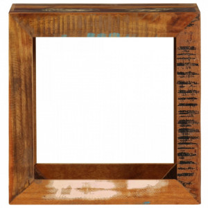 Scaun, 40x30x40 cm, lemn masiv reciclat - V246270V - Img 2