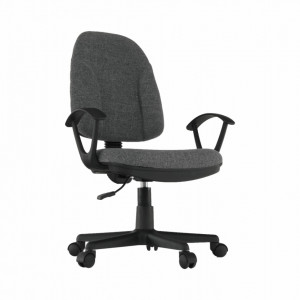 Scaun birou, material gri, 60x62x97-107 cm - TP191473 - Img 9
