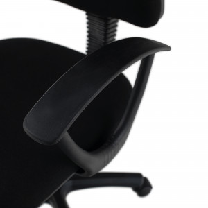 Scaun birou, negru, 60x52x90-100 cm - TP255136 - Img 7