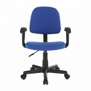 Scaun de birou, albastru și negru 39x43x74-86 cm - TP234346 - Img 5