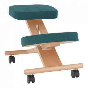 Scaun ergonomic, albastru, 46x65x52-72 cm - TP300220 - Img 12