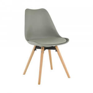 Scaun, gri deschis / fag - TP228411 - Img 1