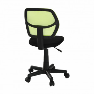 Scaun rotativ, verde și negru, 39x49x78-90 cm - TP234337 - Img 12