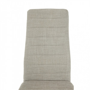 Scaun, textil bej/metal alb - TP201233 - Img 8
