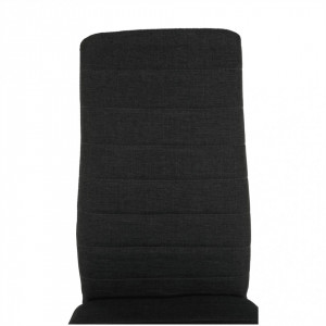 Scaun, textil gri închis/metal negru - TP201236 - Img 4