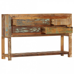 Servanta, 120 x 30 x 75 cm, lemn masiv reciclat - V247478V - Img 4