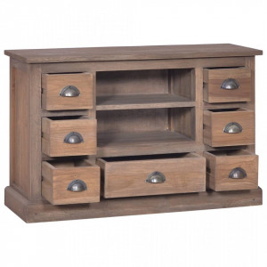 Servanta, 90 x 30 x 58 cm, lemn masiv de tec - V288291V - Img 4