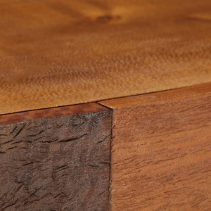 Servanta, maro, 110 x 30 x 75 cm, lemn masiv reciclat - V246674V - Img 4