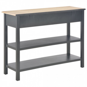 Servanta, negru, 110x35x80 cm, MDF - V280031V - Img 4