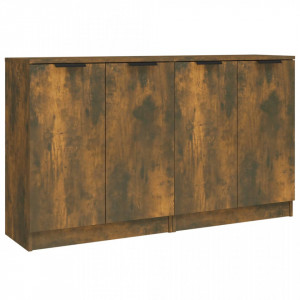 Servantă, stejar fumuriu, 60x30x70 cm, lemn prelucrat - V3115777V