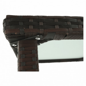 Set de grădină, cu 9 piese, 1 masă, 8 scaune, maro - TP254297 - Img 14