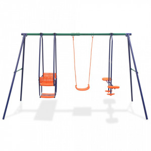 Set de leagăne cu 5 locuri, portocaliu - V91357V