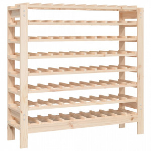 Suport de vinuri, 109,5x30x107,5 cm, lemn masiv de pin - V822536V