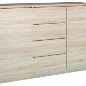 TECOS101 - Comoda 120x 40 x 97 cm, Sonoma - Img 1