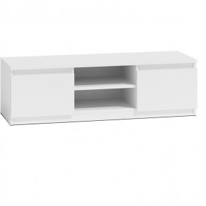 TECOTVA109 - Comoda TV 120 x 40 x 36 cm, Alb-Mat - Img 1