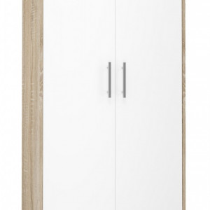 TEDUS-A101 - Dulap, 74 x 35 x 180 cm, Sonoma-Alb, PAL - Img 3