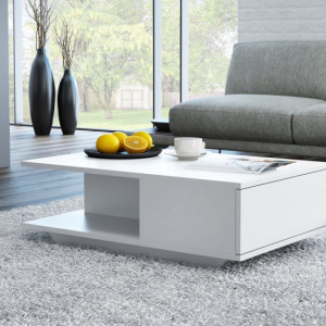 TEMCA106 - Masuta cafea 60 x 90 x 42 cm - Alb-Mat - Img 2