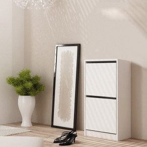 TEPANA104 - Pantofar 49 x 28 x 94 cm, Alb-Mat - Img 1