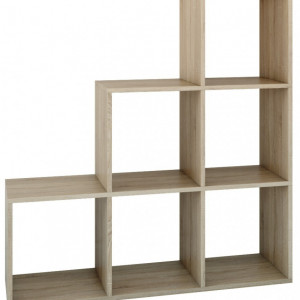 TERAS102 - Raft, biblioteca 115 x 30 x 115 cm, Sonoma - Img 1