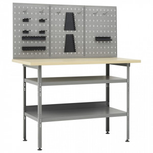 Banc de lucru cu trei panouri de perete - V3053426V