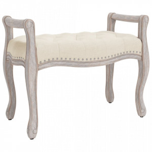 Bancă, 80x45x60 cm, material textil - V344429V