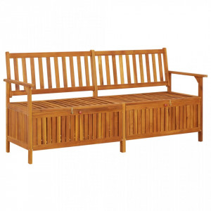 Bancă de depozitare , 170 cm, lemn masiv de acacia - V316744V - Img 2