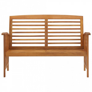 Banca de gradina, 119 cm, lemn masiv de acacia - V310259V - Img 2