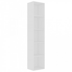 Biblioteca, alb, 40 x 30 x 189 cm, PAL - V800954V - Img 2