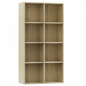 Biblioteca/Servanta, stejar Sonoma, 66 x 30 x 130 cm, PAL - V800156V - Img 2