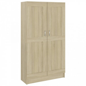 Biblioteca, stejar Sonoma, 82,5 x 30,5 x 150 cm, PAL - V802726V - Img 2