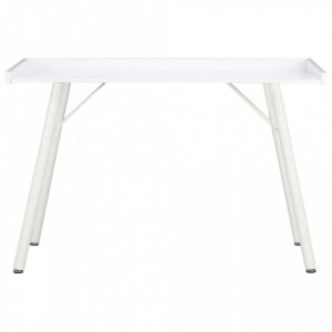 Birou, alb, 90 x 50 x 79 cm - V20269V - Img 2