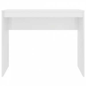 Birou, alb foarte lucios, 90 x 40 x 72 cm, PAL - V800384V - Img 4