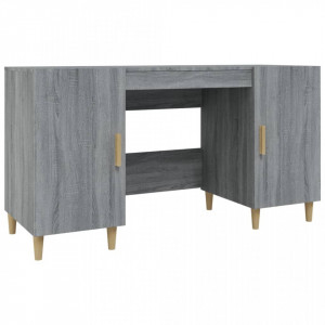 Birou, gri sonoma, 140x50x75 cm, lemn compozit - V817550V