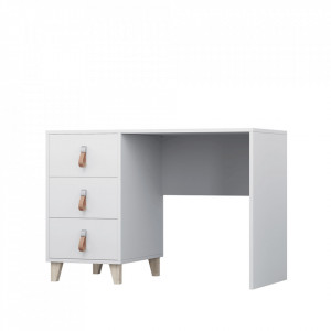 Birou, măsuţă, masă PC albă, 160 cm - TP303200