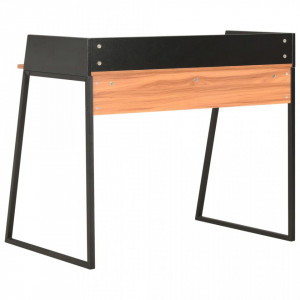 Birou, negru si maro, 90 x 60 x 88 cm - V20266V - Img 4